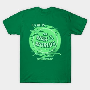 Vintage Distressed War of the Worlds Sci Fi Classic T-Shirt